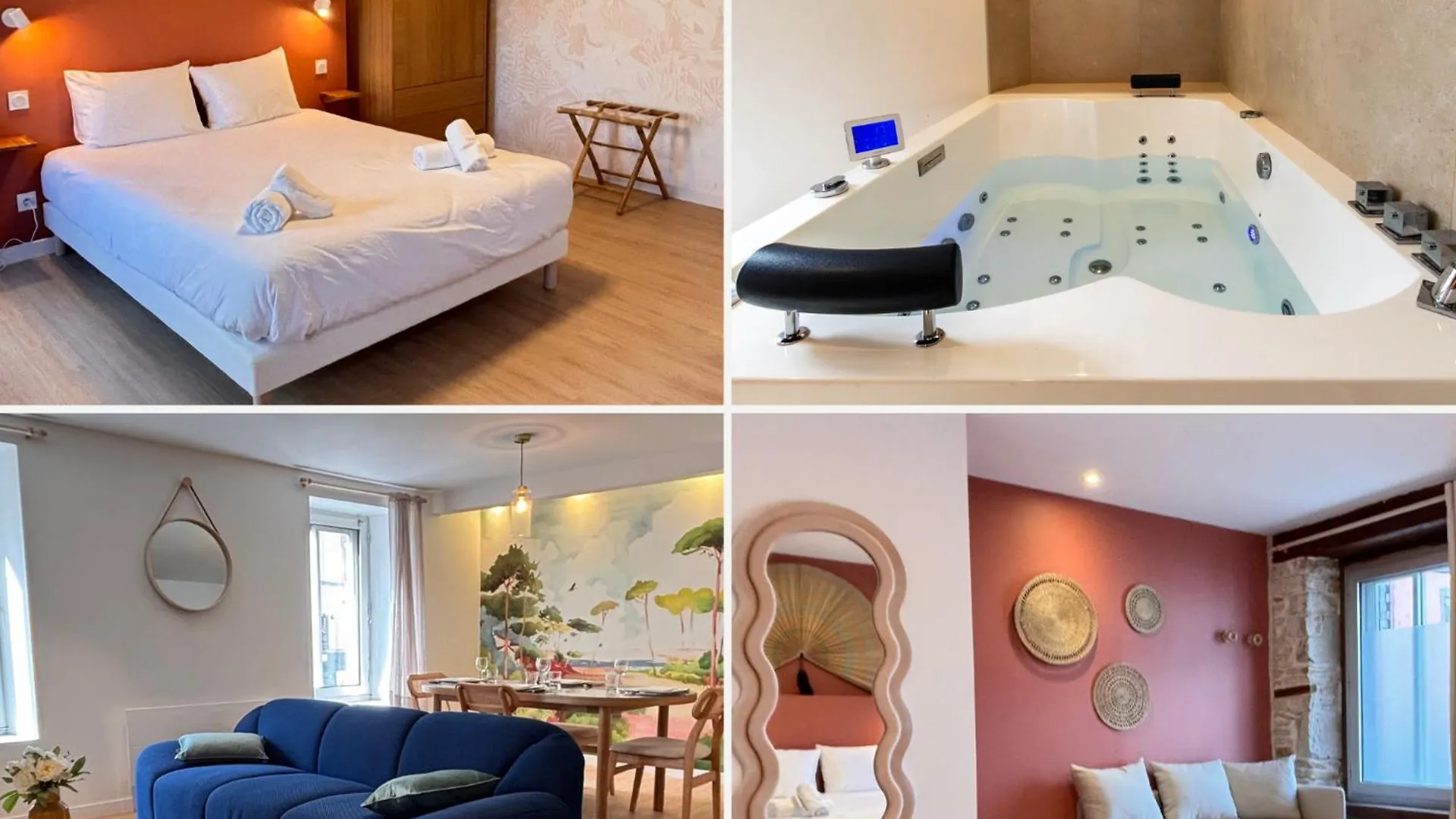 Romance & Evasion - Centre Ville - Love Room - Balneo Quimper